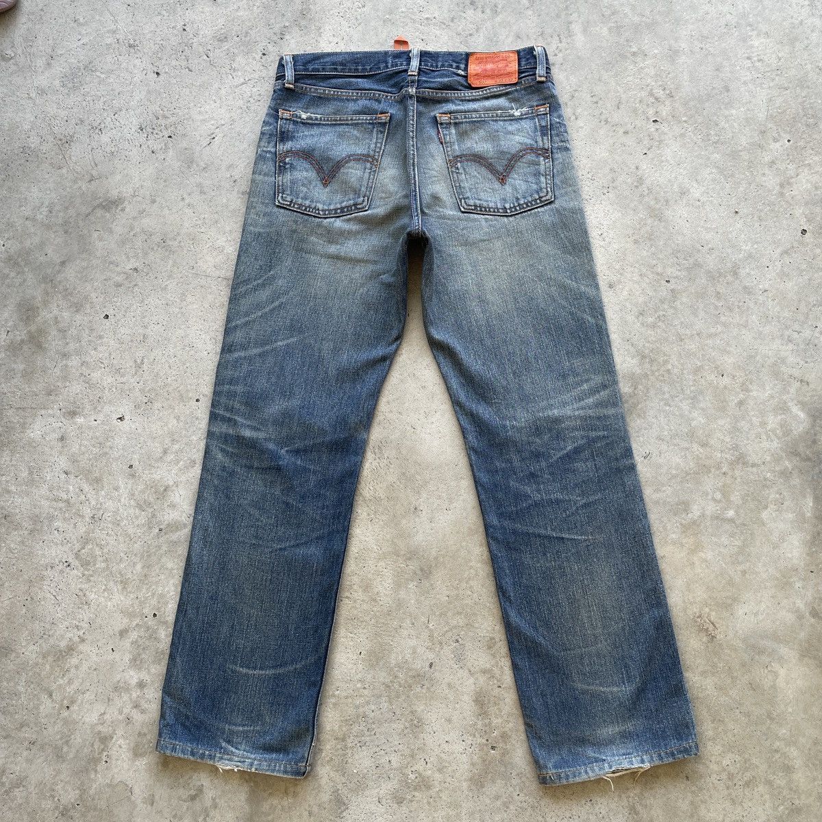 Levi's Vintage Levi’s 502 RUSTY Faded Distressed Jeans Denim Pants Size US 32 / EU 48 - 13 Thumbnail