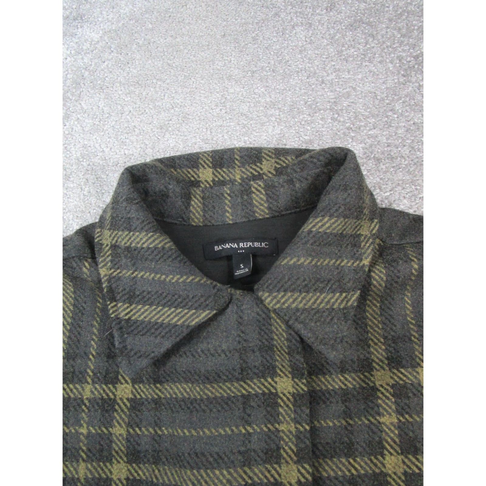 Banana Republic VINTAGE Banana Republic Coat Womens Small Gray Brown Size S / US 4 / IT 40 - 2 Thumbnail