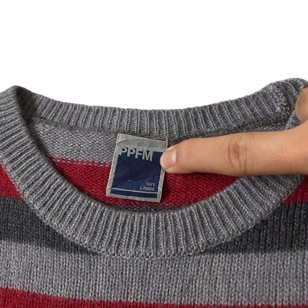 Hysteric Glamour × Japanese Brand × PPFM Ppfm Multicolor grunge style knitwear y2k lgb Size US L / EU 52-54 / 3 - 7 Thumbnail