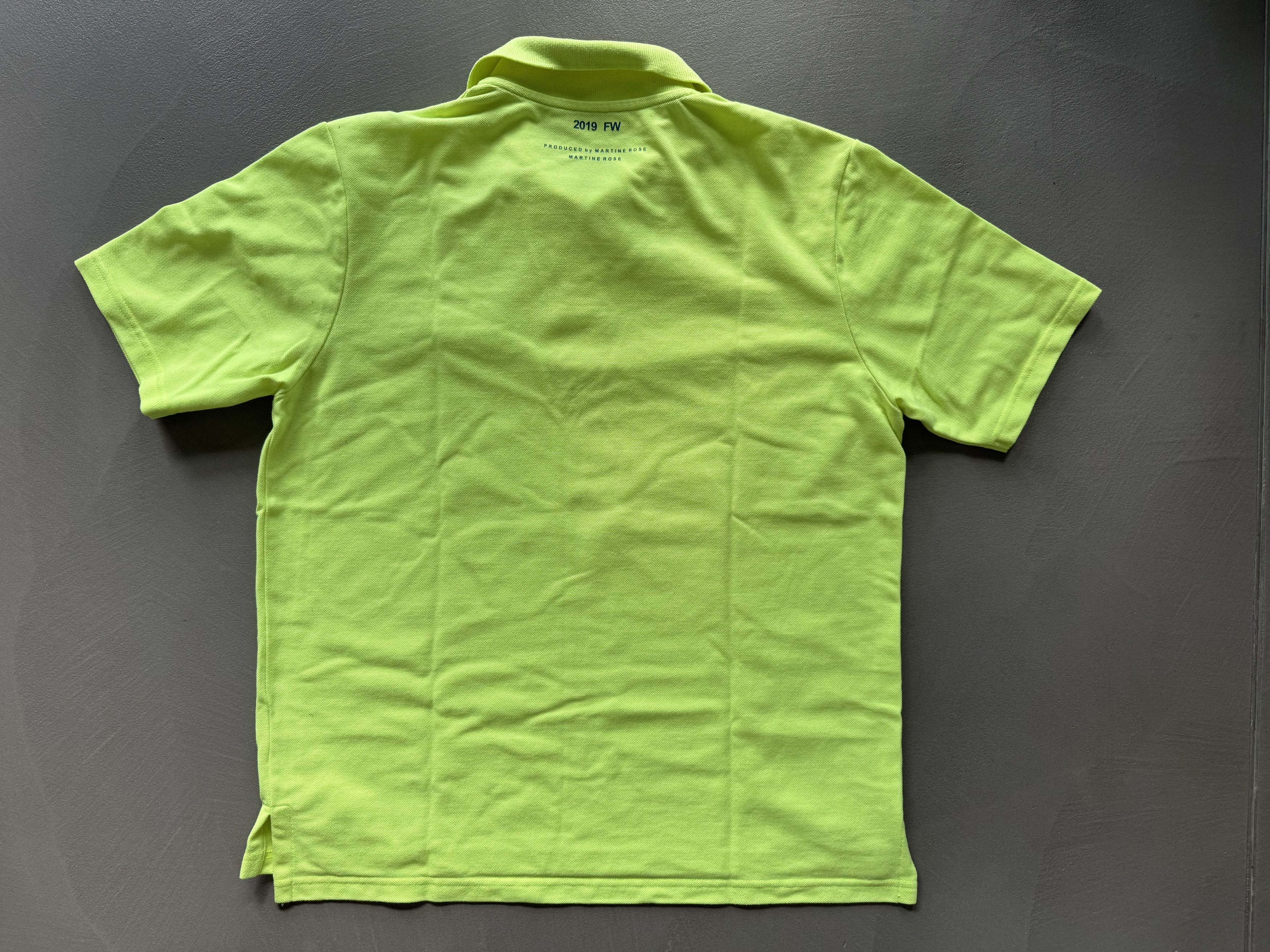 Martine Rose Martine Rose Neon Polo Shirt, Size L Size US L / EU 52-54 / 3 - 3 Thumbnail