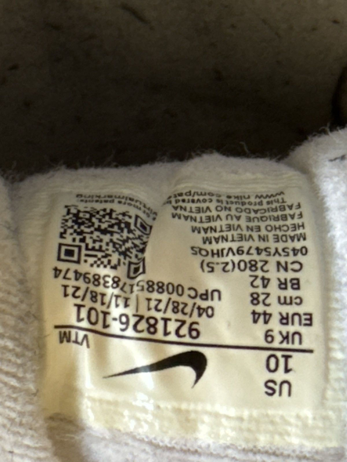 Nike Air Max 97 'Triple White' Size US 10 / EU 43 - 10 Thumbnail