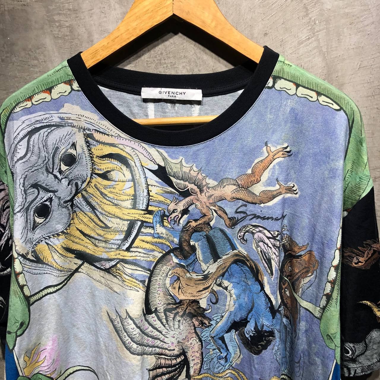 Givenchy Givenchy Icarus Tee fit 3XL Size US XXL / EU 58 / 5 - 2 Thumbnail