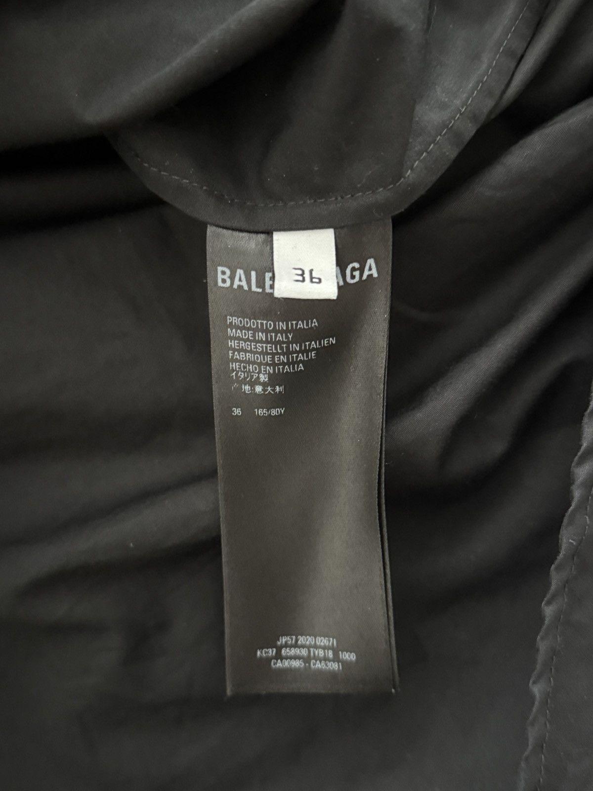 Balenciaga Balenciaga Big logo short sleeve shirt Size US M / EU 48-50 / 2 - 6 Thumbnail