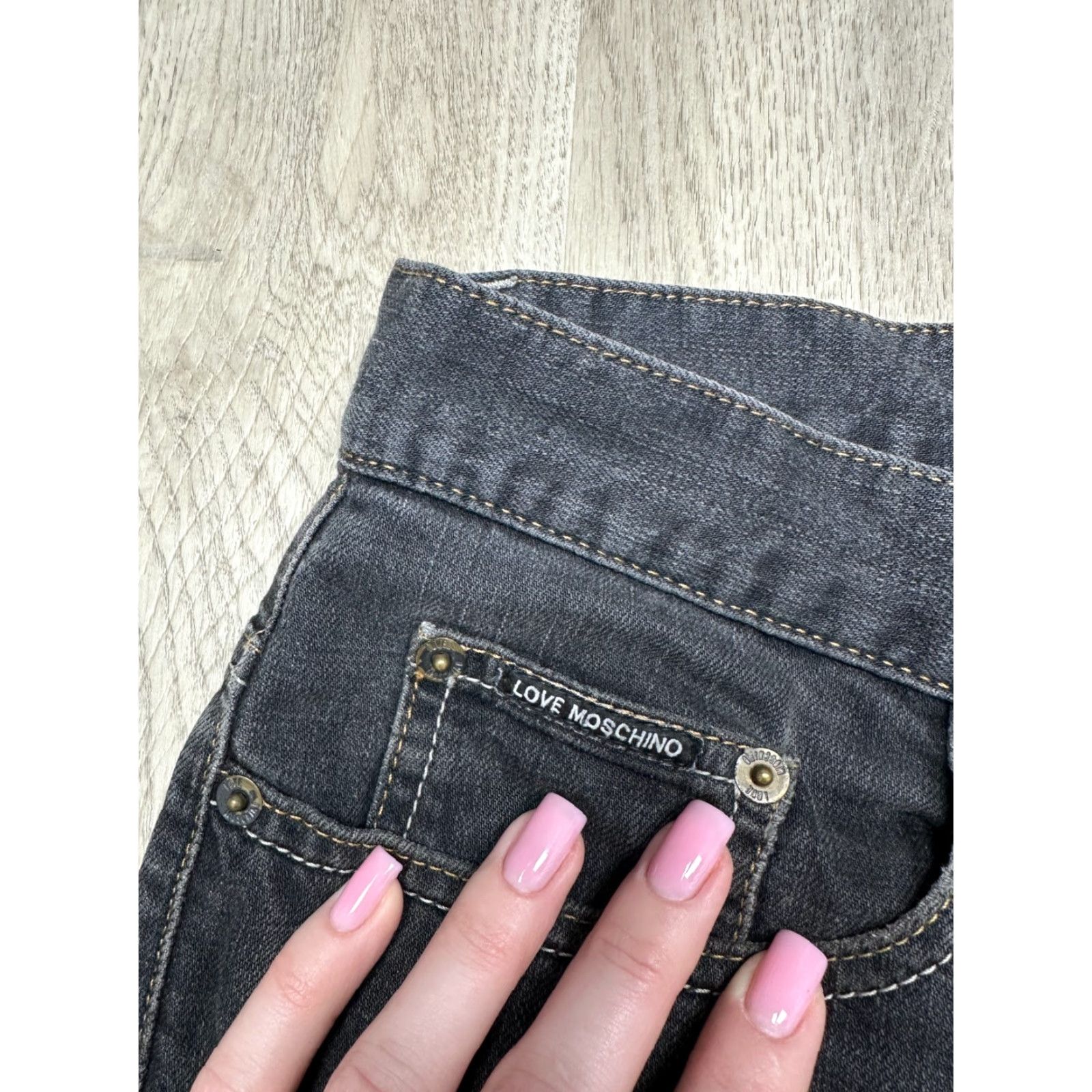 Moschino Love Moschino Jeans Denim Pants Mens Size 34 Gray Cotton Dubai 34 in Inseam 34 Mens Jeans Size US 34 / EU 50 - 7 Thumbnail