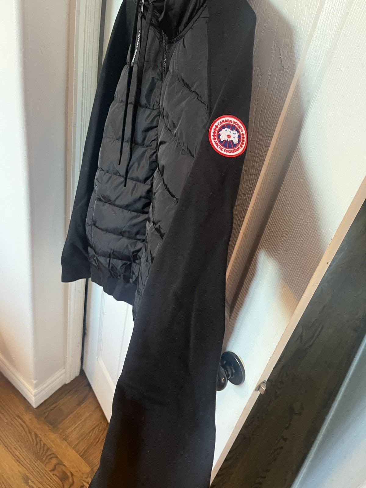 Canada Goose NWT $695 Black Huron Hooded Jacket Size US XL / EU 56 / 4 - 4 Thumbnail