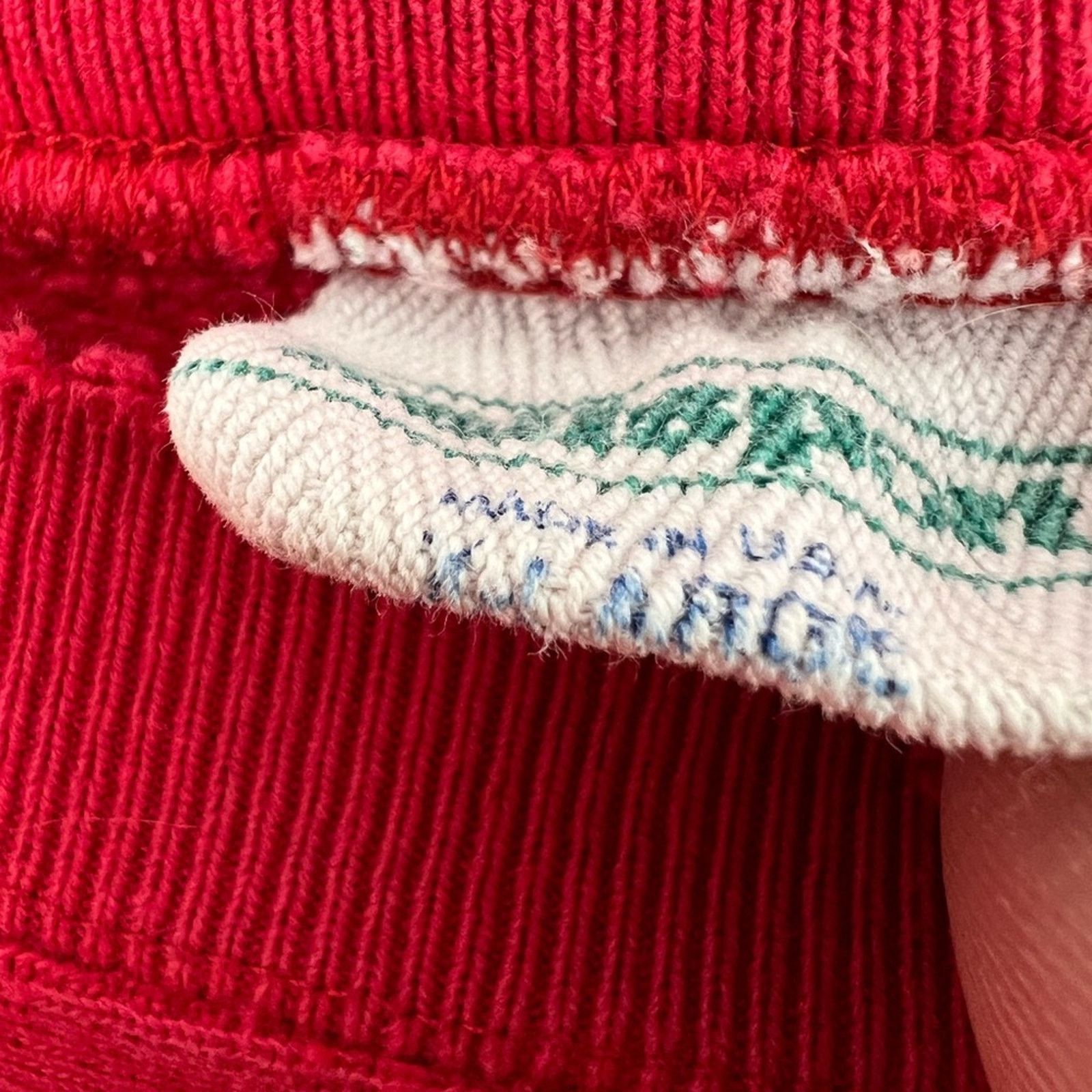 Vintage Vintage 90s Ohio State Buckeyes Embroidered Sweatshirt XXL Size US XXL / EU 58 / 5 - 4 Thumbnail