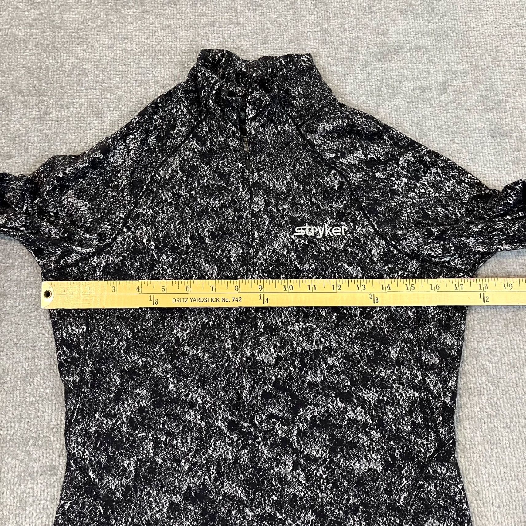 Lululemon LULULEMON Jacket Womens Size 8 Black White Outrun The Elements 1/2 Zip Pullover Multicolor Size M / US 6-8 / IT 42-44 - 6 Thumbnail