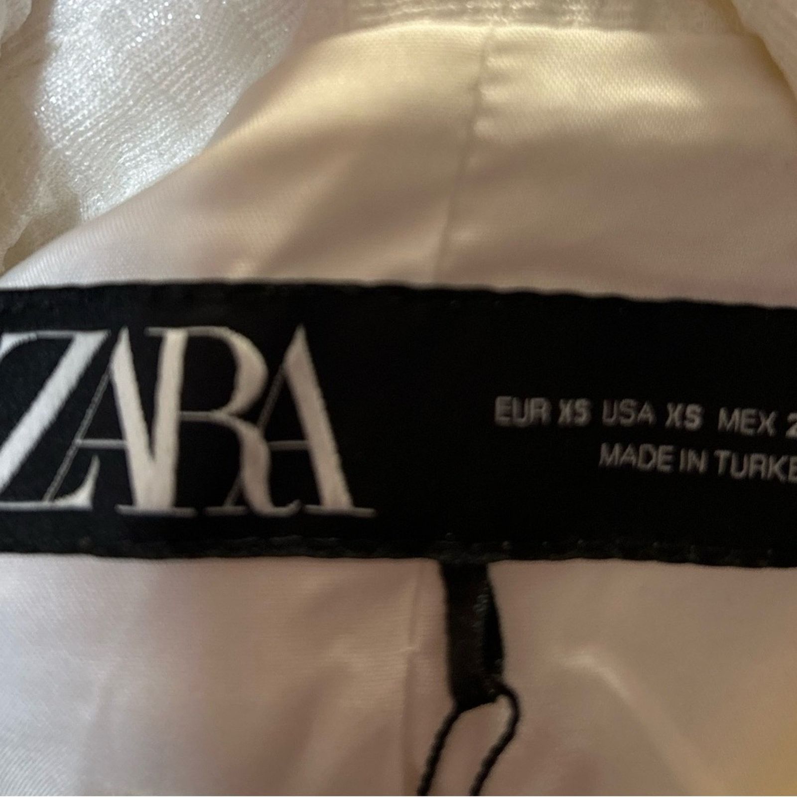 Zara Nwt- Zara textured shiny blazer- XS Size S / US 4 / IT 40 - 5 Thumbnail