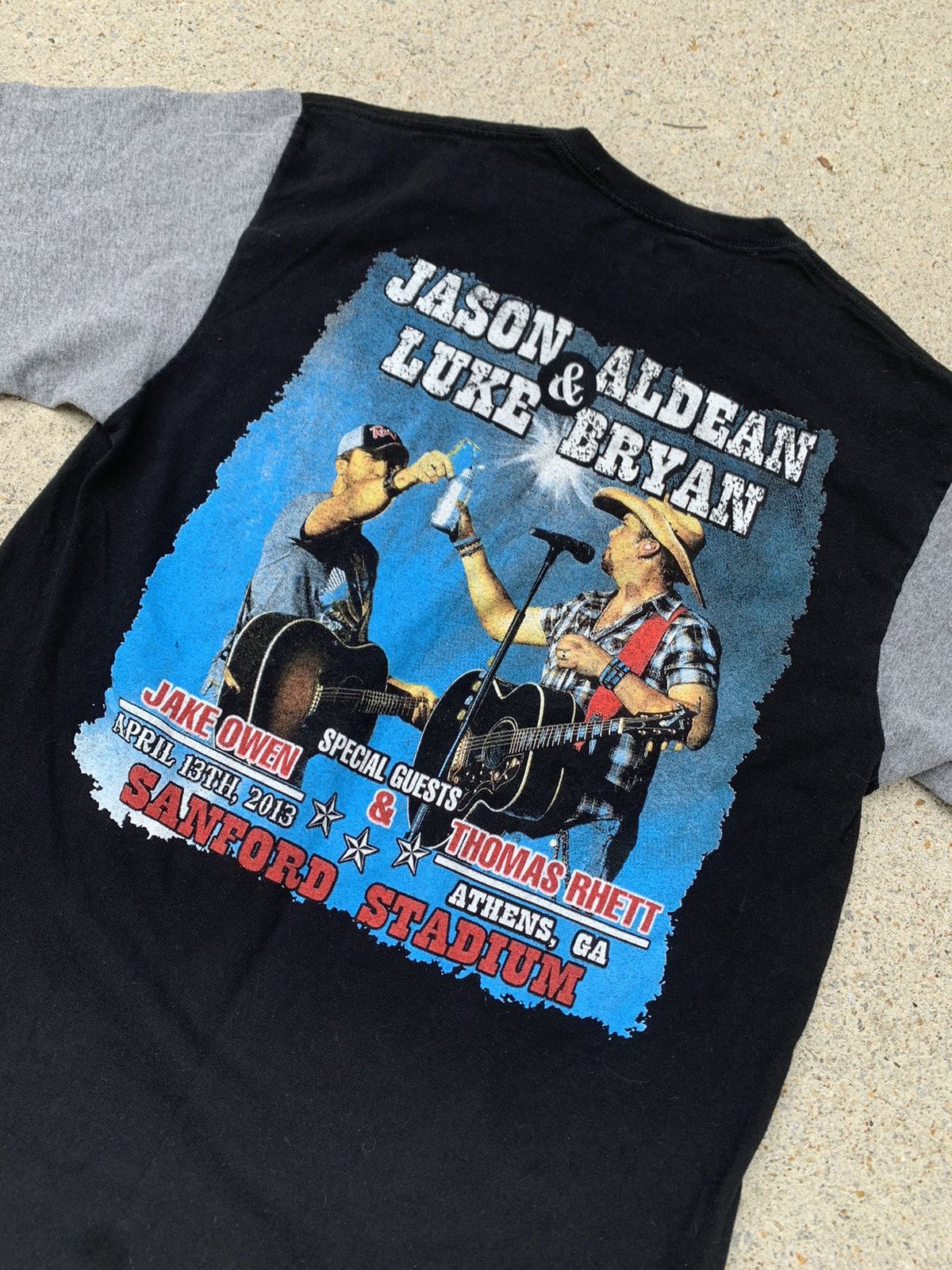 Band Tees Luke Bryan & Jason Aldean Concert T Shirt Size US L / EU 52-54 / 3 - 2 Thumbnail