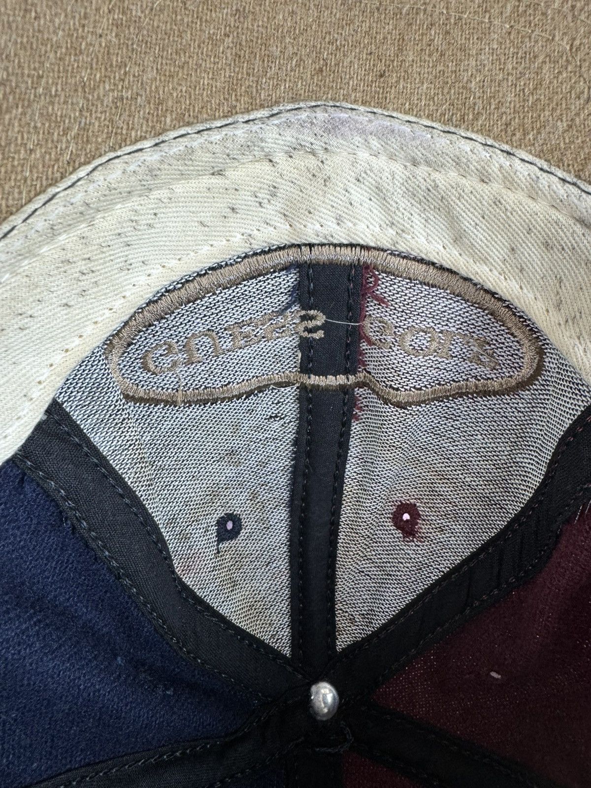 Guess Vintage Guess Golf Block Strapback Cap Made in USA Size ONE SIZE - 16 Thumbnail