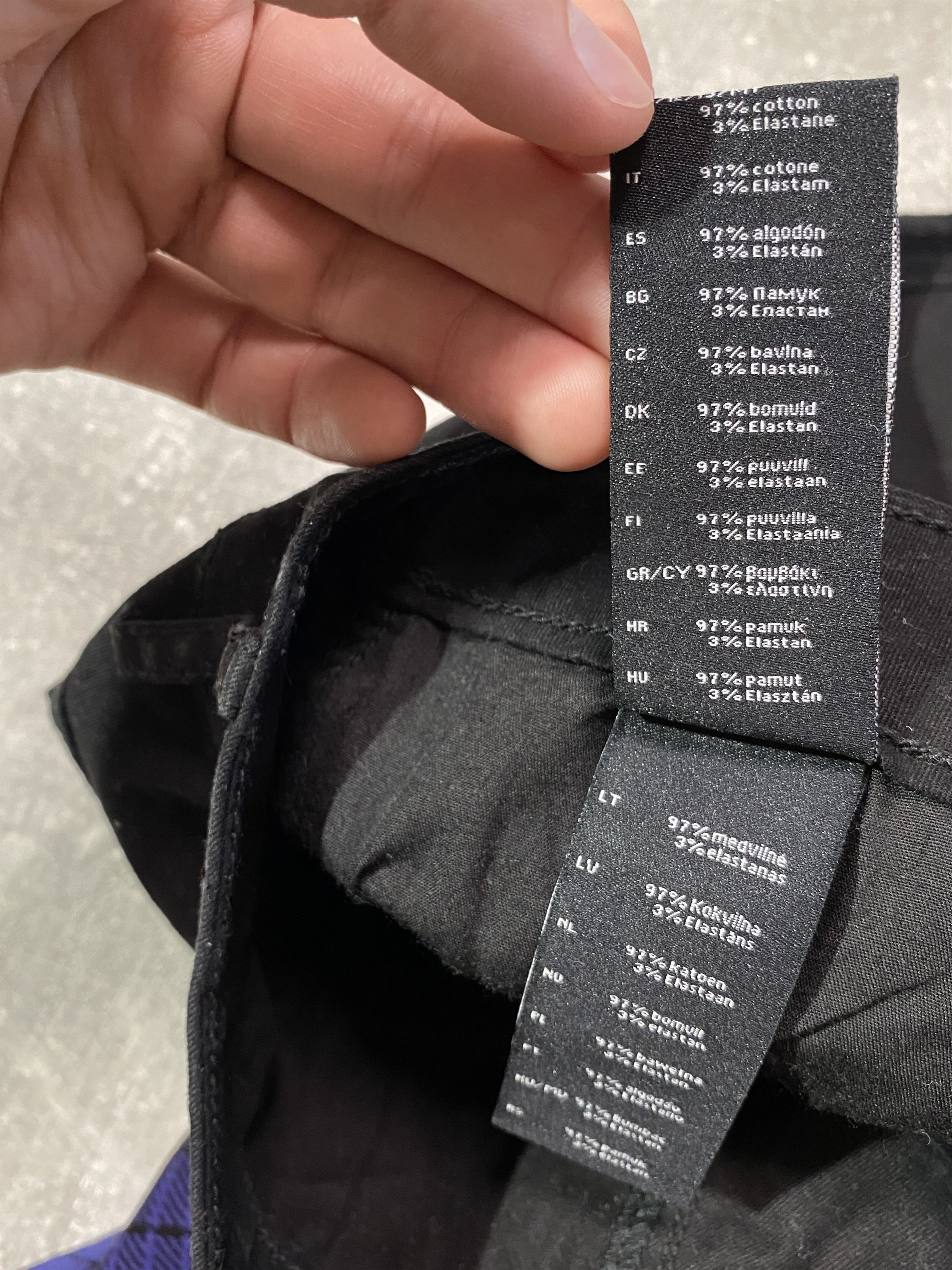 Black Label Vintage Y2K Black Label Gothic Chino Shorts Size US 30 / EU 46 - 10 Thumbnail