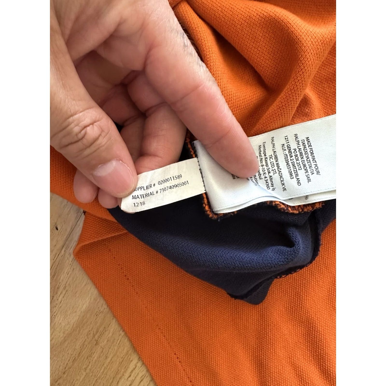 Polo Ralph Lauren Polo Ralph Lauren Color Block Polo Men's 2XL Classic F it Preppy Logo Button Collared Shirt Size US XXL / EU 58 / 5 - 8 Thumbnail