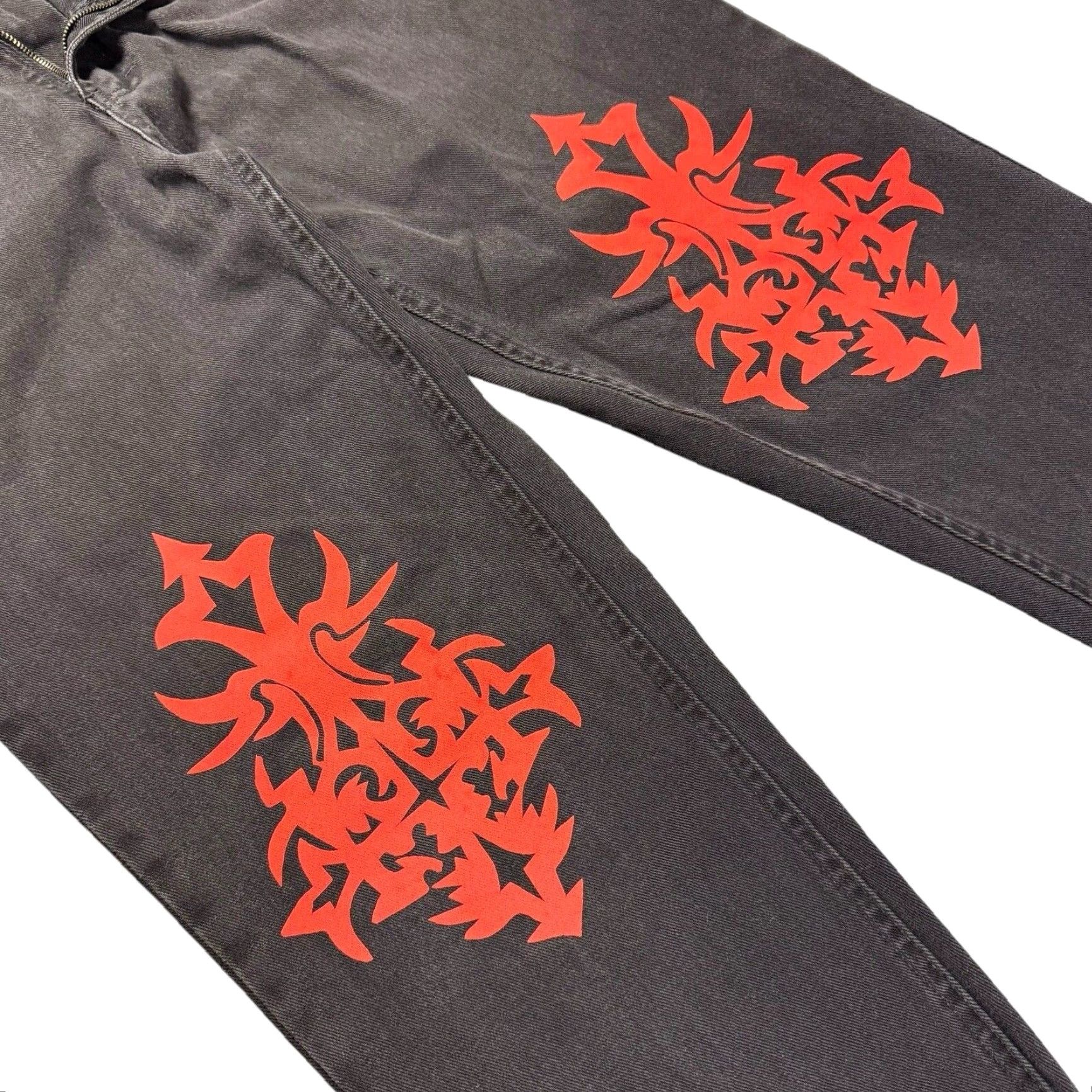 Gallery Dept. Gallery Dept Style Jeans Mens 36x30 Bootcut Vintage 90s Grunge Y2K Cross Jeans Mens Bootscut Black Cotton Denim 5-Pocket Size US 36 / EU 52 - 6 Thumbnail