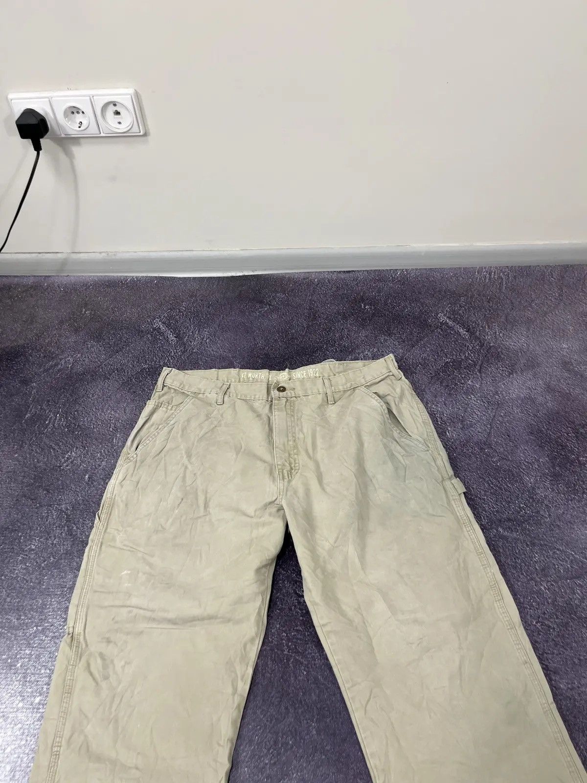 Dickies × Vintage Vintage Dickies Y2K American Hype Work Carpenter Baggy Pants Size US 38 / EU 54 - 9 Thumbnail