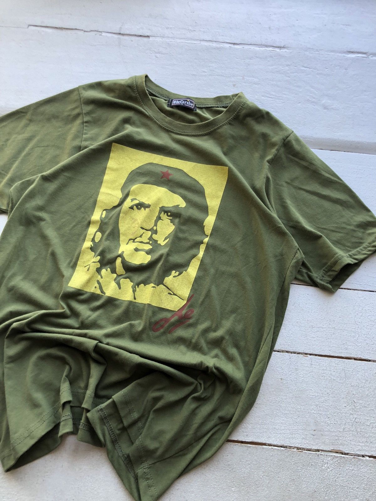 Vintage Very Vintage Y2K Ernesto Cheguevara 90s T Shirt Size US XL / EU 56 / 4 - 2 Thumbnail