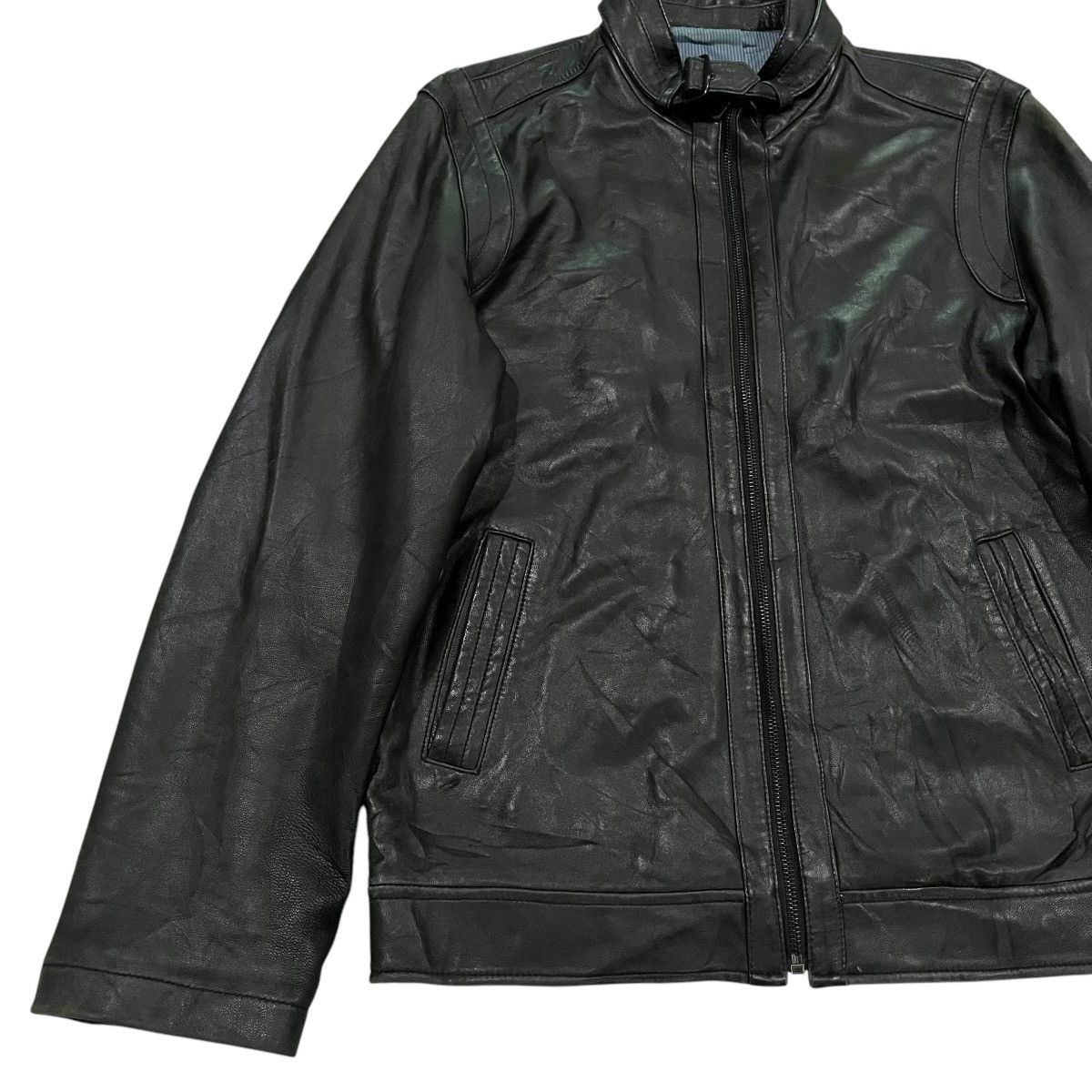Genuine Leather JAPANESE BRAND LGB GOA STYLE LAMB’S LEATHER JACKET Size US M / EU 48-50 / 2 - 2 Thumbnail