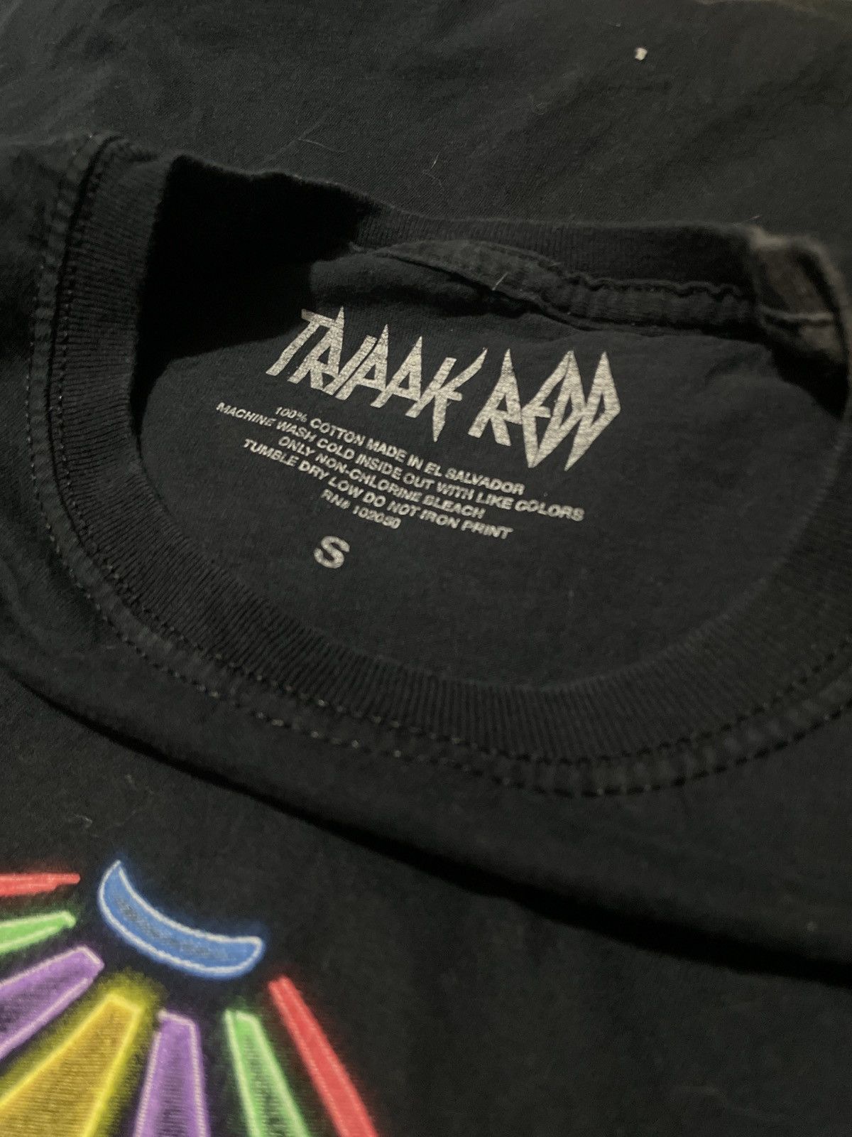 Band Tees × Japanese Brand Trippie Redd Live Logo ShirtAdult Black Double Sided Rap Tee Size US S / EU 44-46 / 1 - 5 Thumbnail