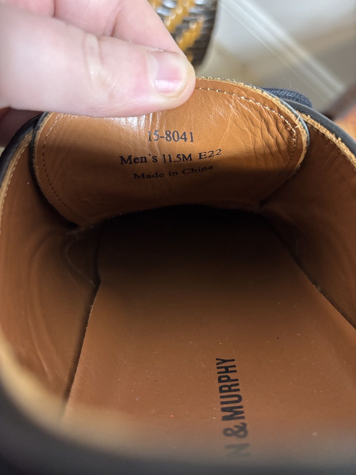 Johnston & Murphy Johnston & Murphy Ronan Wingtip Shoes 158051 Size 11.5 Size US 11.5 / EU 44-45 - 8 Thumbnail