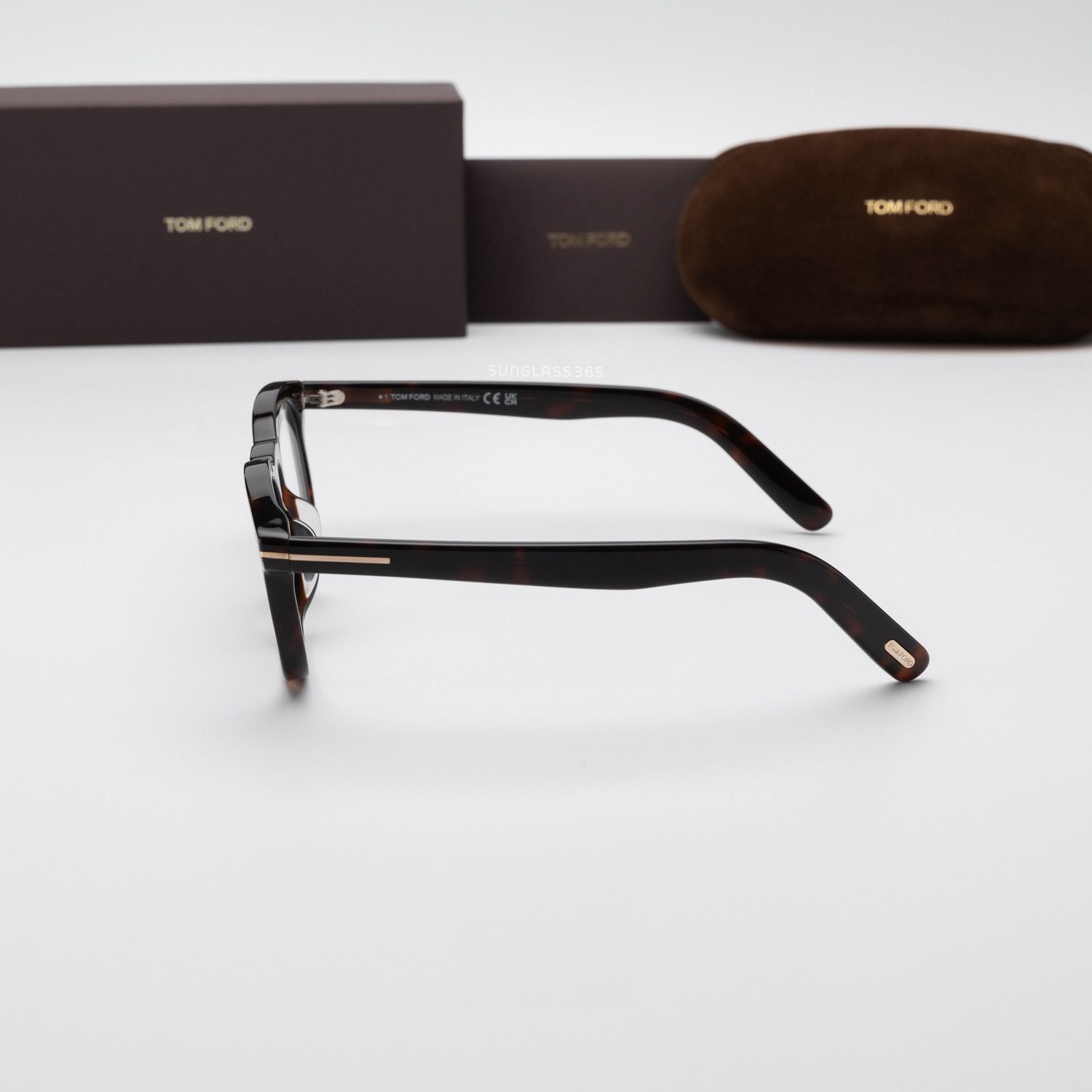Tom Ford NEW Tom Ford FT5930DB-052 Blue Block Eyeglasses(585794-GZ1) Size ONE SIZE - 3 Thumbnail