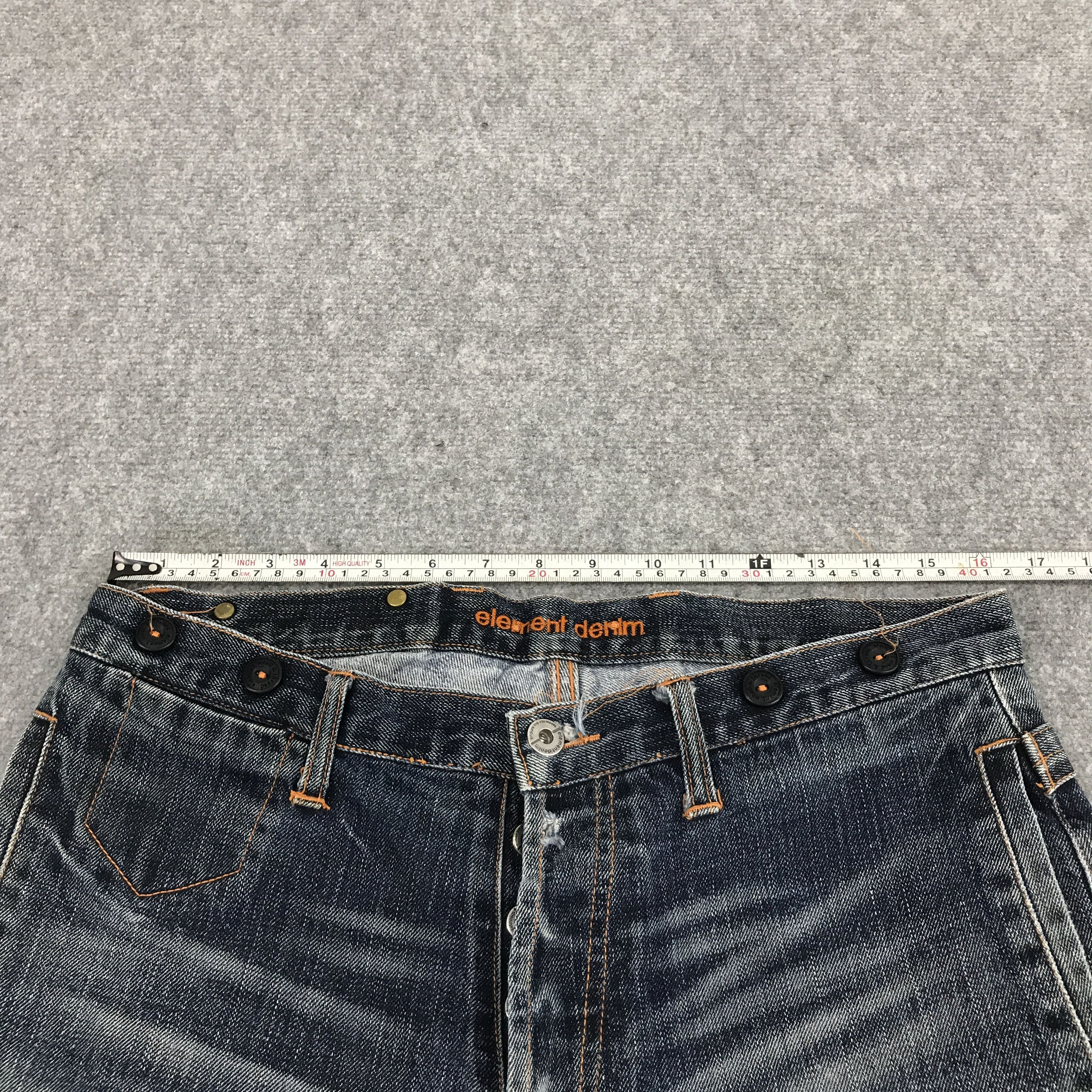 Element Denim Faded element baggy distressed jean pants Size US 32 / EU 48 - 5 Thumbnail