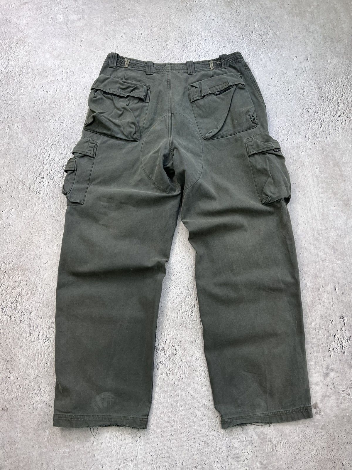 14th Addiction × Japanese Brand × Le Grande Bleu (L.G.B.) Junya Watanabe G Star Style Raw Bondage GOA Cargo Pants Size US 32 / EU 48 - 11 Thumbnail