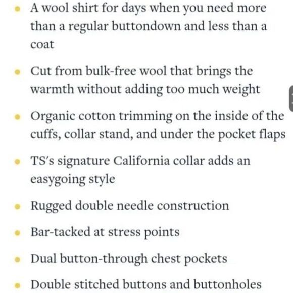 Taylor Stitch Taylor Stitch The Service Shirt In Ash Melange Wool NEW S Size US S / EU 44-46 / 1 - 9 Thumbnail