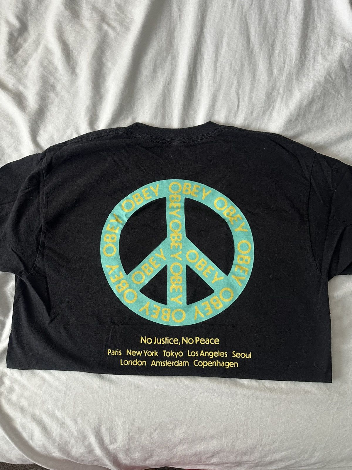 Obey Obey Peace Tee Size US L / EU 52-54 / 3 - 1 Thumbnail