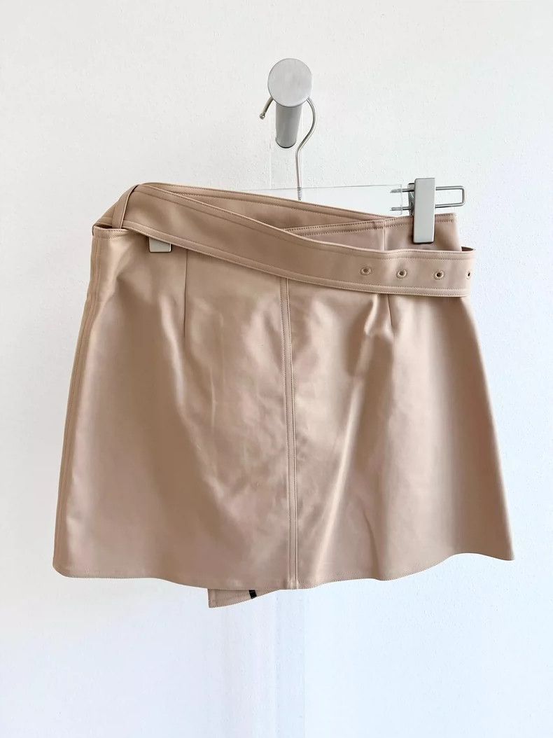 Helmut Lang HELMUT LANG size2 Kaki half skirt Size 25" / US 0 / IT 36 - 3 Thumbnail