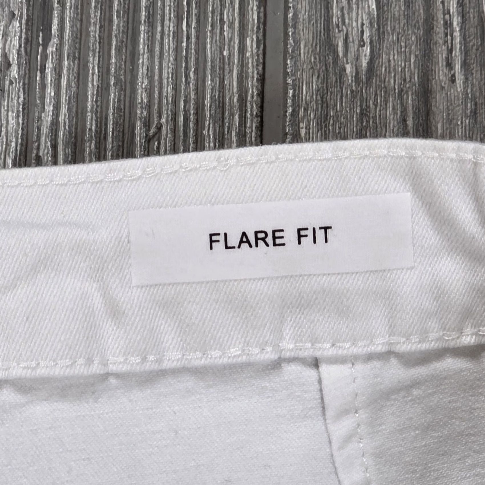 Vintage Judy Blue White High Waist Flare Button Fly Jeans Womens 33x33 Size 36" / US 14 / IT 50 - 7 Thumbnail