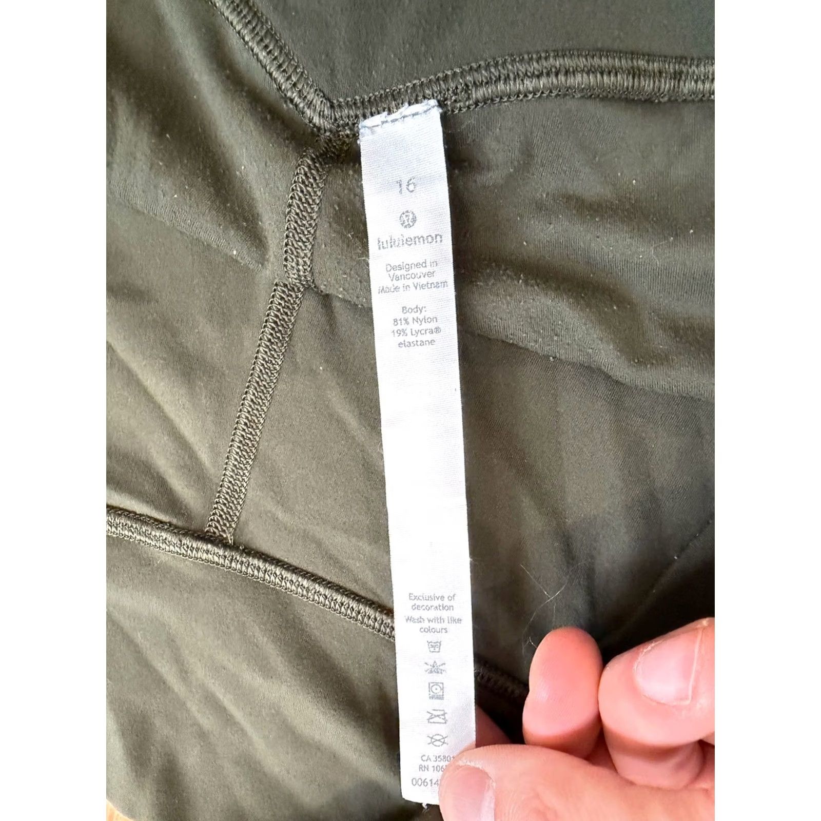 Lululemon Lululemon Align Joggers 28” Size 16 Green Women Yoga Activewear Tapered Leggings Size 38" / US 16 / IT 52 - 3 Thumbnail