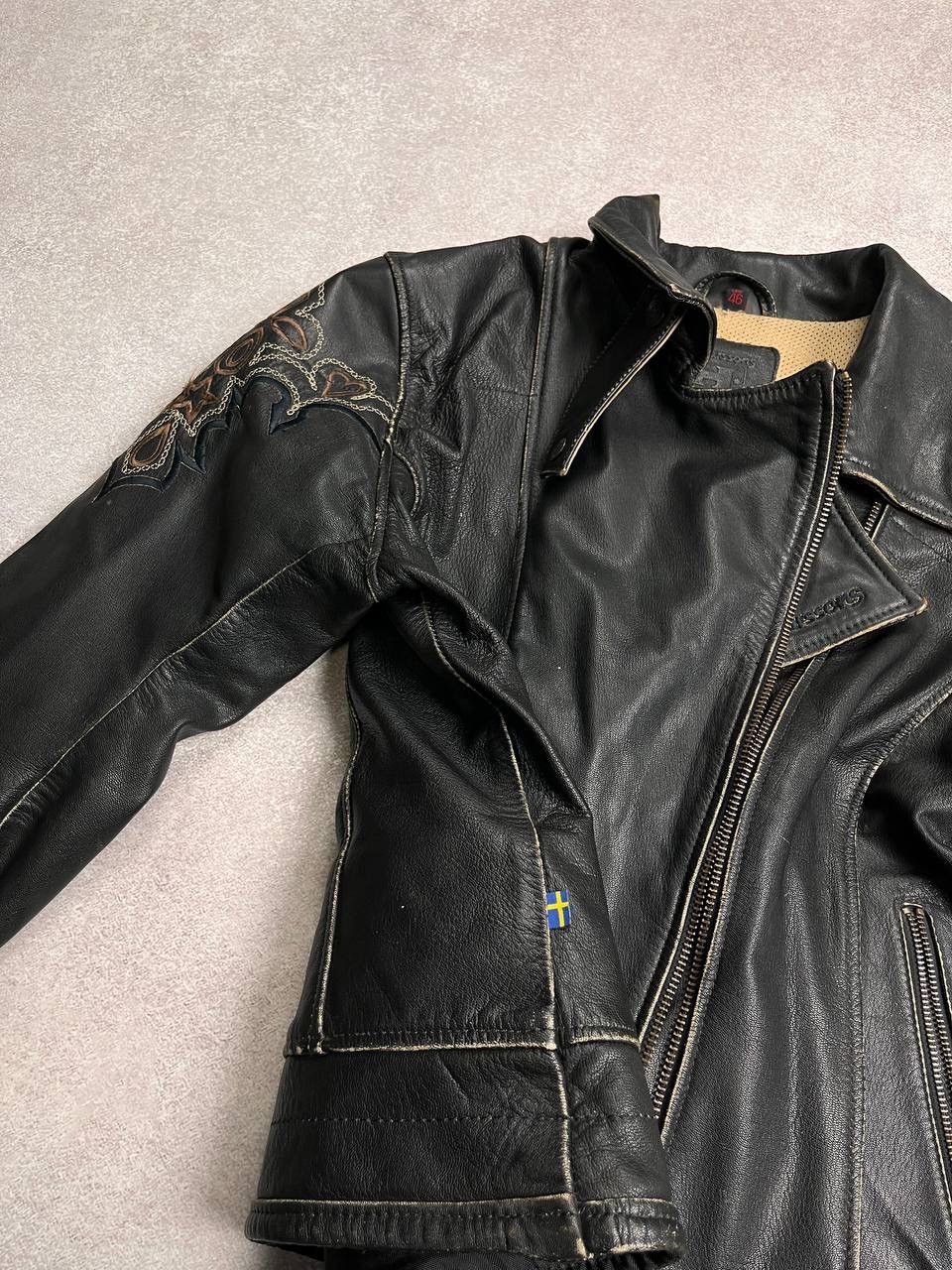 Other Vintage Genuine Leather Moto Biker Jacket M Y2K Size US M / EU 48-50 / 2 - 10 Thumbnail