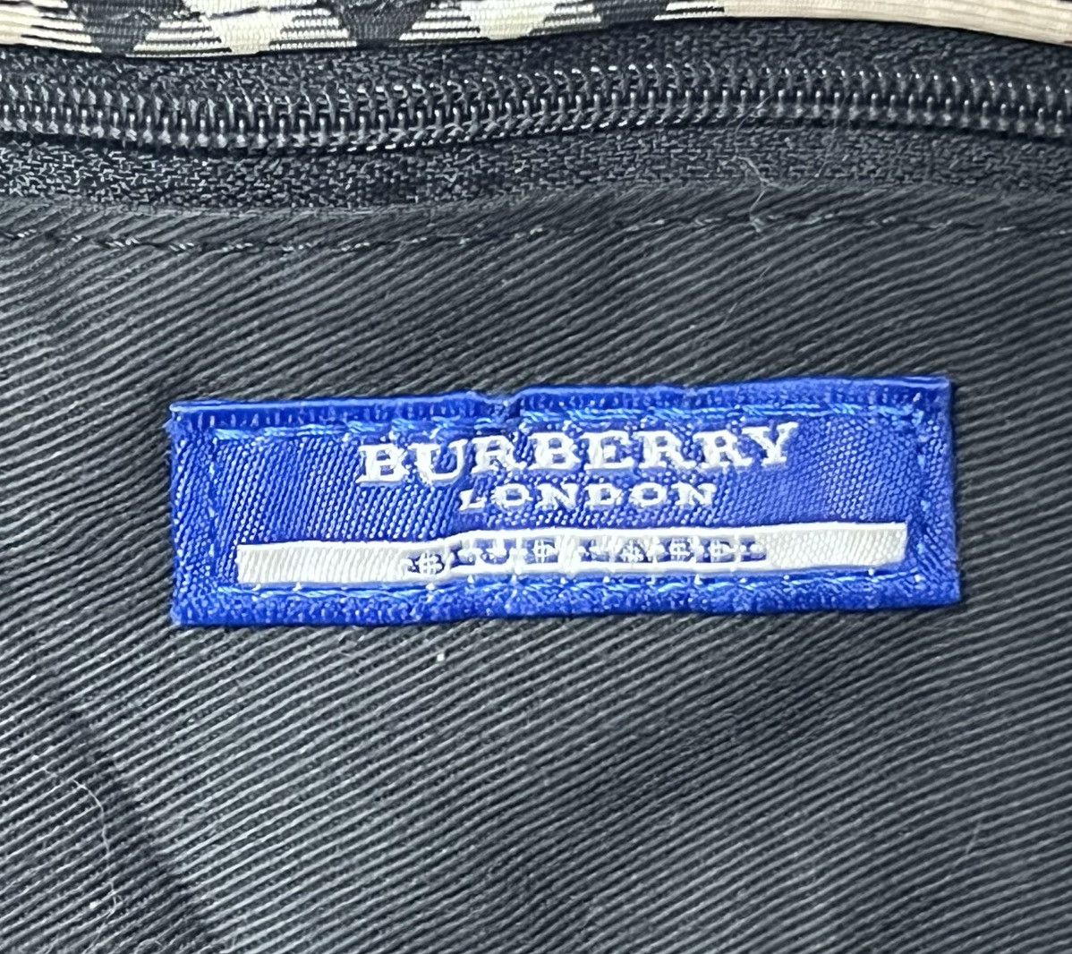 Burberry Burberry London Blue Label Nova Check Camvas Tote Bag Size ONE SIZE - 17 Thumbnail