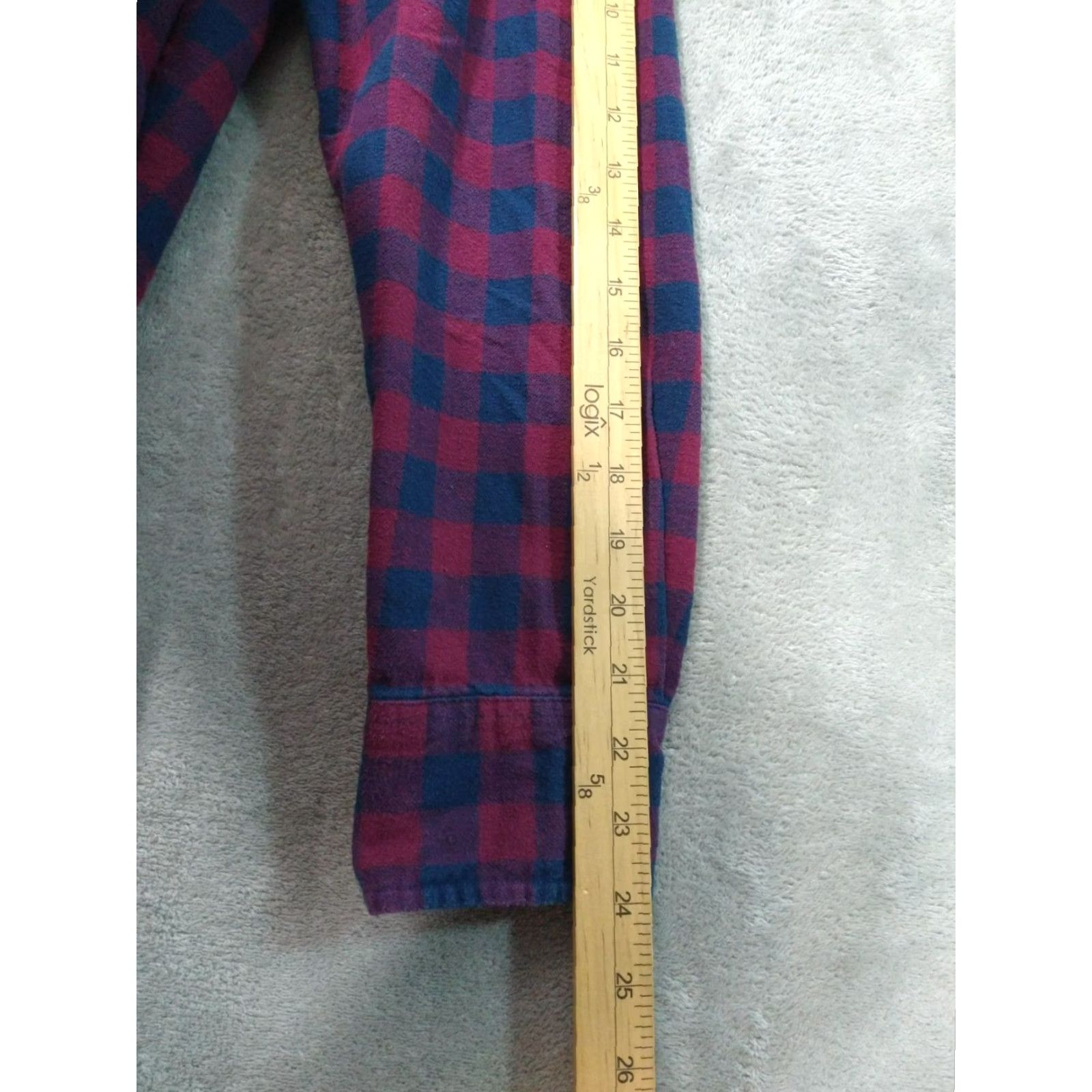 J.Crew J.CREW Shirt Mens Medium Red Plaid Cotton Flannel Slim Fit Long Sleeve Button-Up Collar Shirt Mens Size US M / EU 48-50 / 2 - 6 Thumbnail