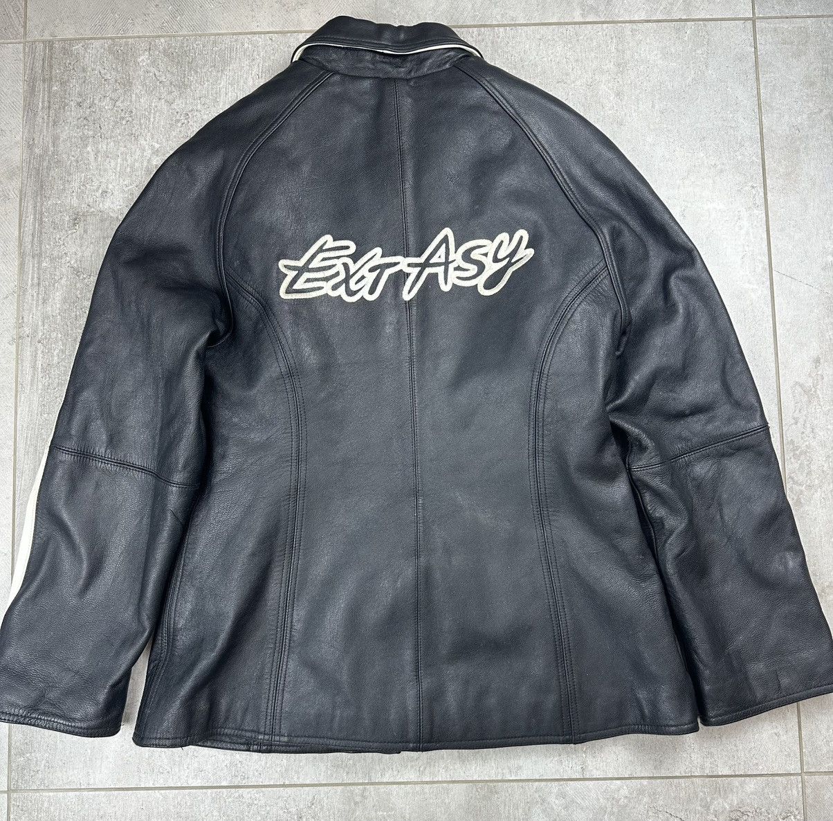 Other Vintage Extasy Leather Racing Jacket – 2XL Size US XXL / EU 58 / 5 - 6 Thumbnail