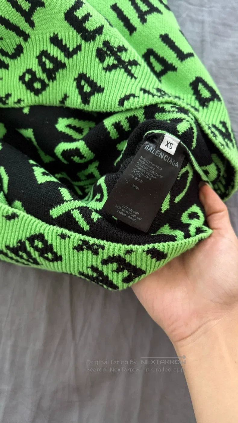 Balenciaga Balenciaga Ox Motif Knitwear XS Size US XS / EU 42 / 0 - 4 Thumbnail