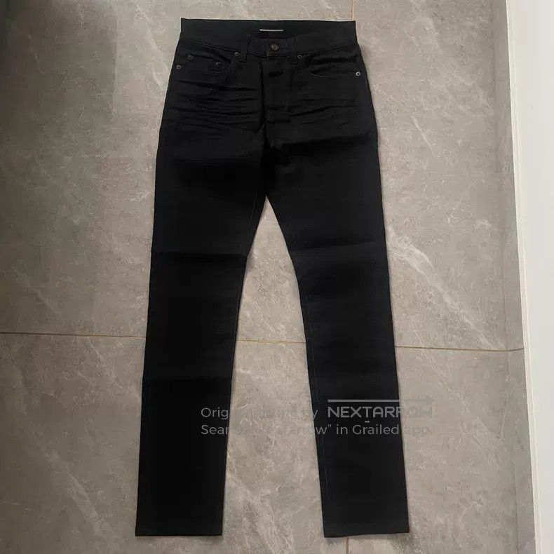 Saint Laurent Paris Saint Laurent Paris Black Denim Pants i Size US 28 / EU 44 - 1 Thumbnail