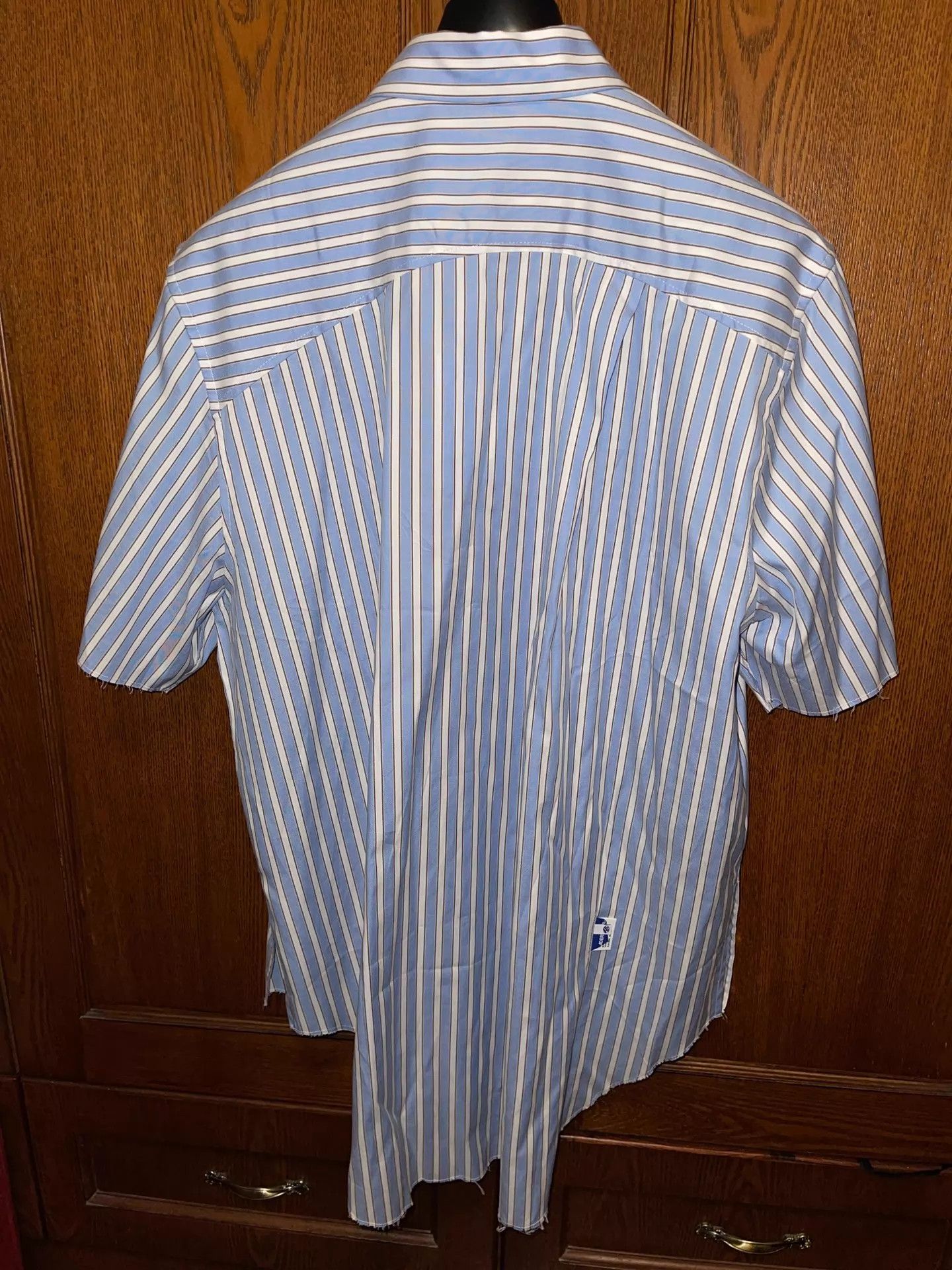 Ader Error Ader Error Oversized Striped Short-Sleeve Shirt A1 unisex Size US S / EU 44-46 / 1 - 3 Thumbnail