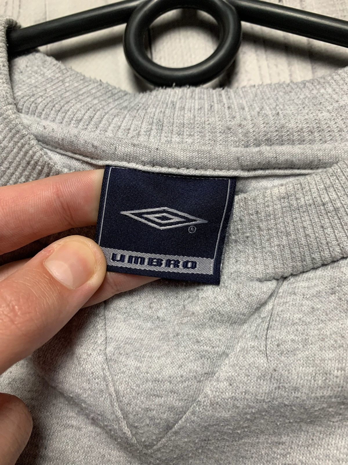 Umbro × Vintage Vintage Umbro sweatshirt size XL logo grey Size US XL / EU 56 / 4 - 3 Thumbnail