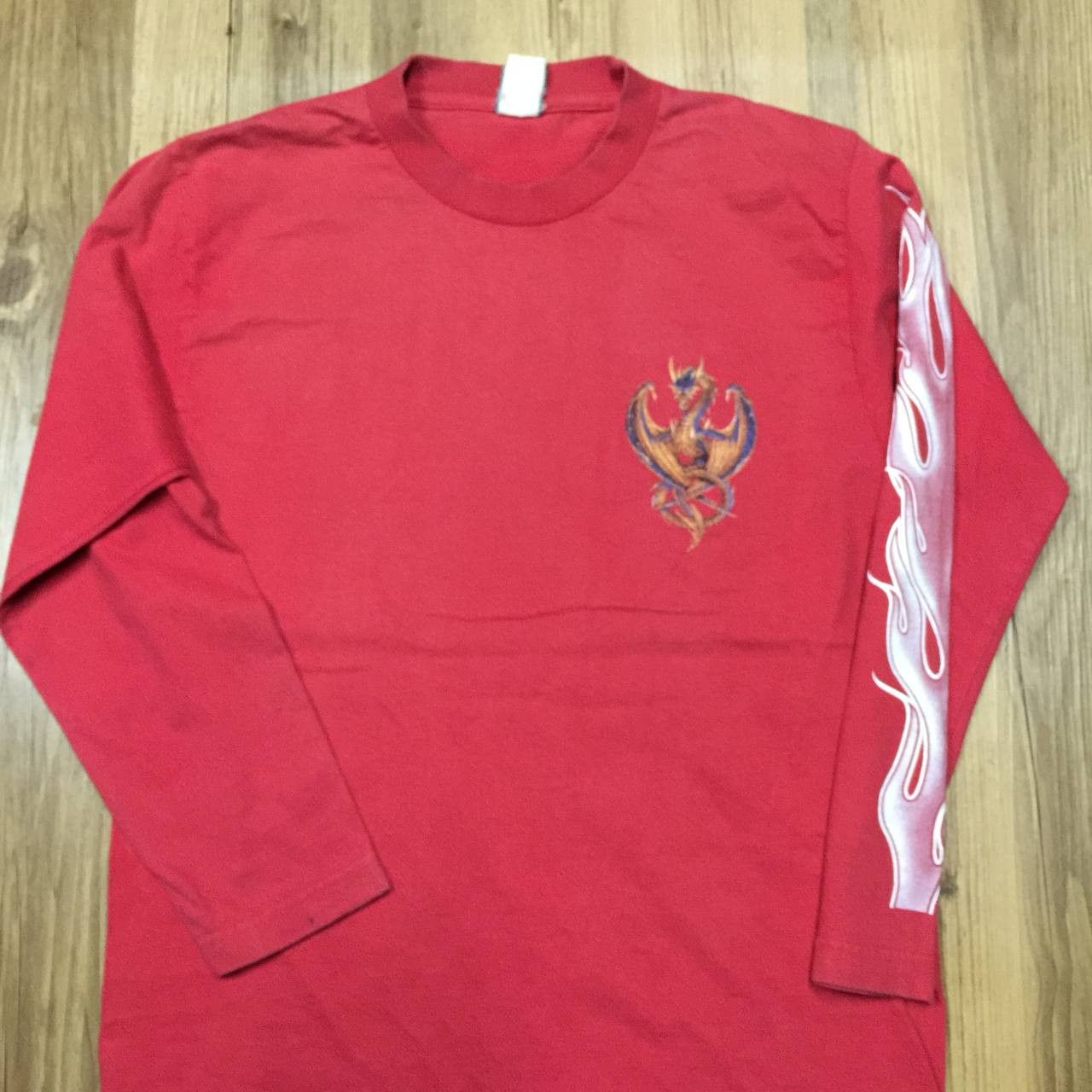 Dragonfly × If Six Was Nine × Japanese Brand Vintage Flybeans Oriental Brand Dragon Long Sleeve Tee Size US M / EU 48-50 / 2 - 3 Thumbnail
