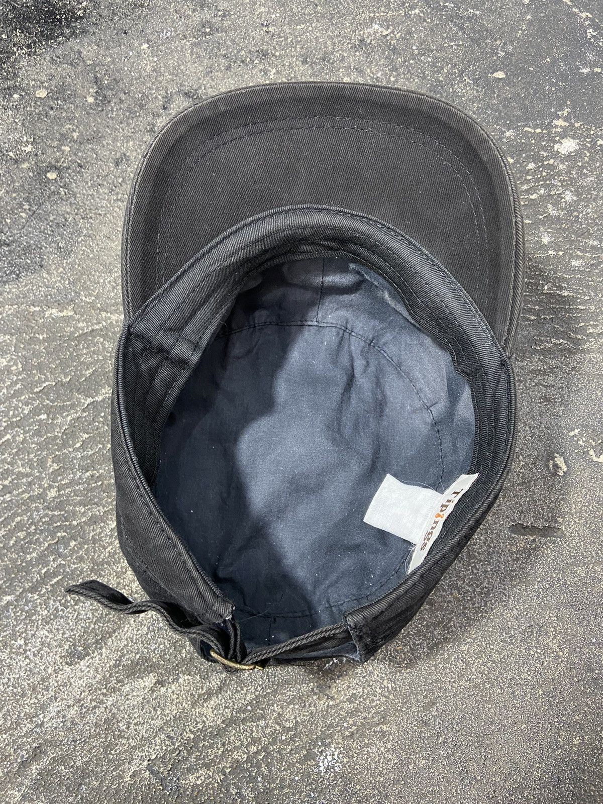 Japanese Brand Vintage Cadet Hat Punk Studded Poem Y2K Style Size ONE SIZE - 12 Thumbnail