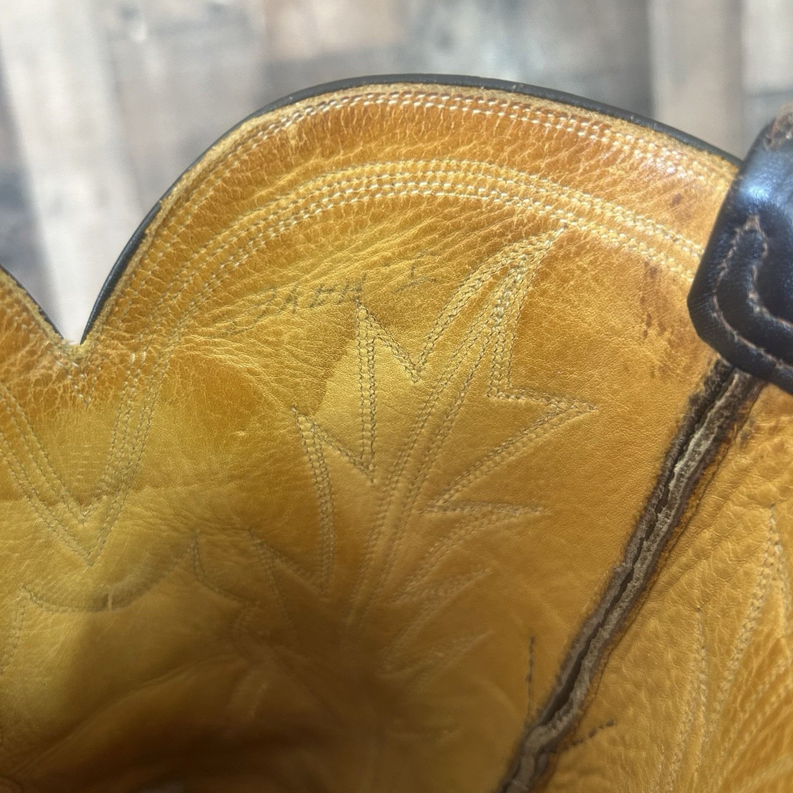 Other Custom Vintage Unbranded Wingtip Cowboy Boots Mens 11 D Size US 11 / EU 44 - 6 Thumbnail