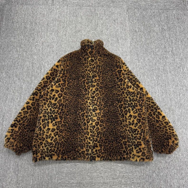 Balenciaga size 34 Leopard print fur coat