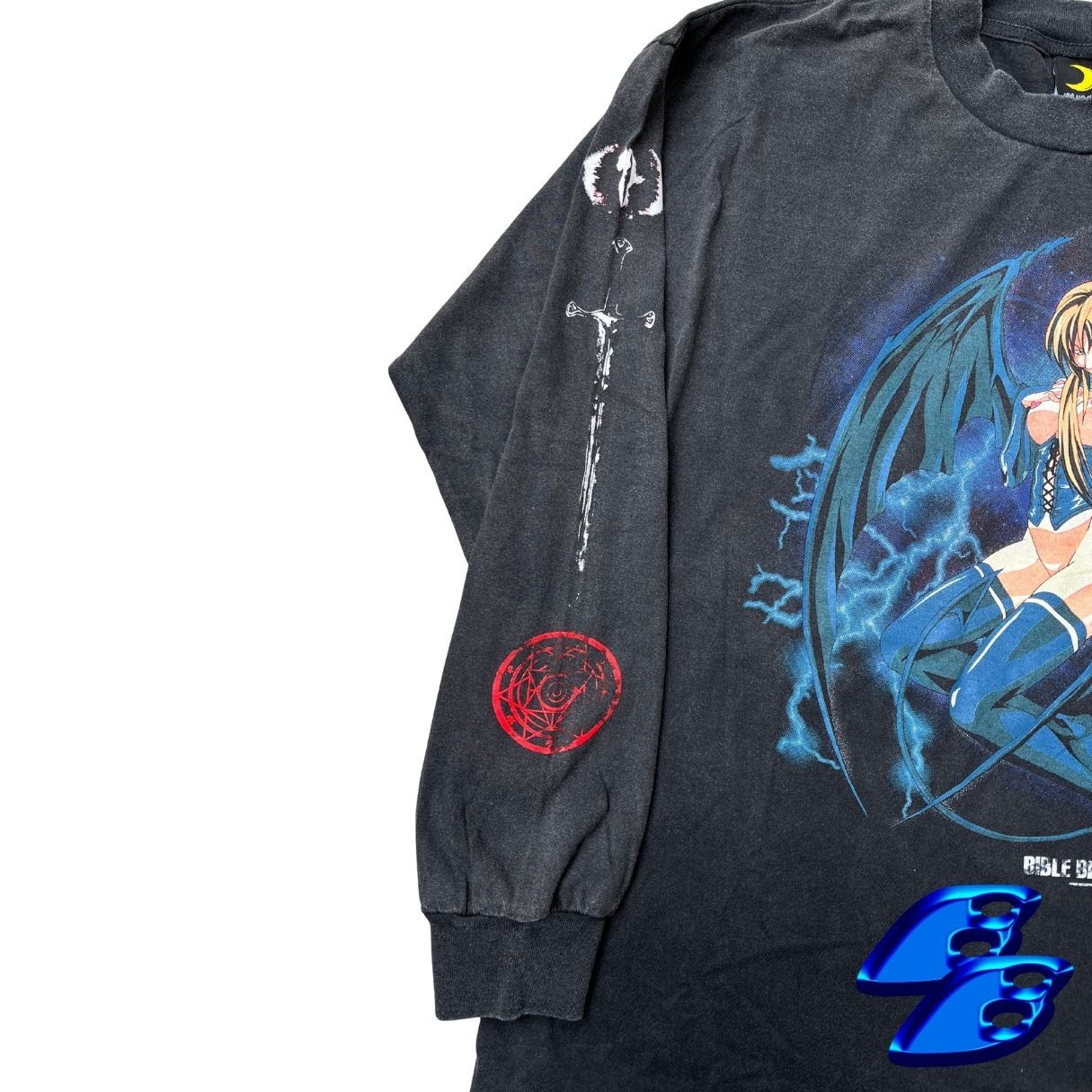 Anime BIBLE BLACK - Rare Anime Tee Long Sleeve Size US XL / EU 56 / 4 - 4 Thumbnail