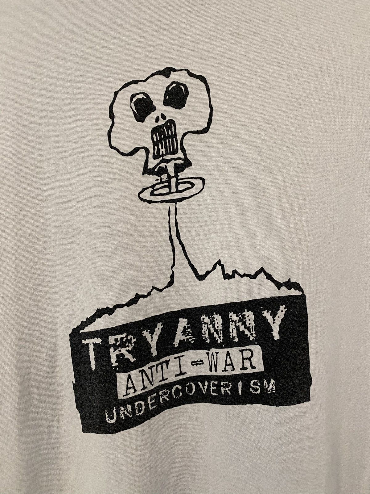 Jun Takahashi × Undercover Undercover 2003 Anti War Tyranny Tee Size US M / EU 48-50 / 2 - 4 Thumbnail