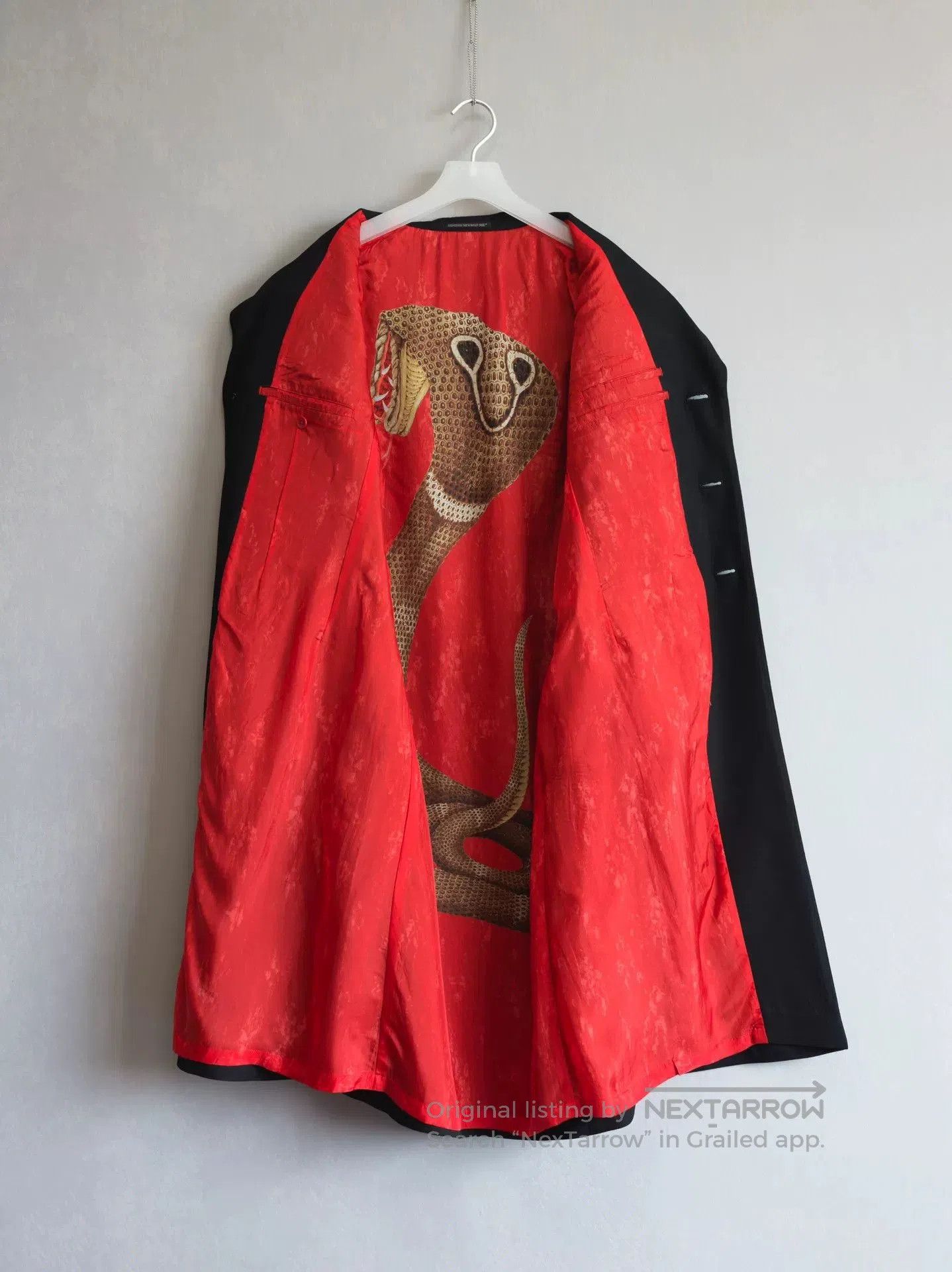 Yohji Yamamoto yohji yamamoto 09aw snake coat. Size S / US 4 / IT 40 - 1 Thumbnail