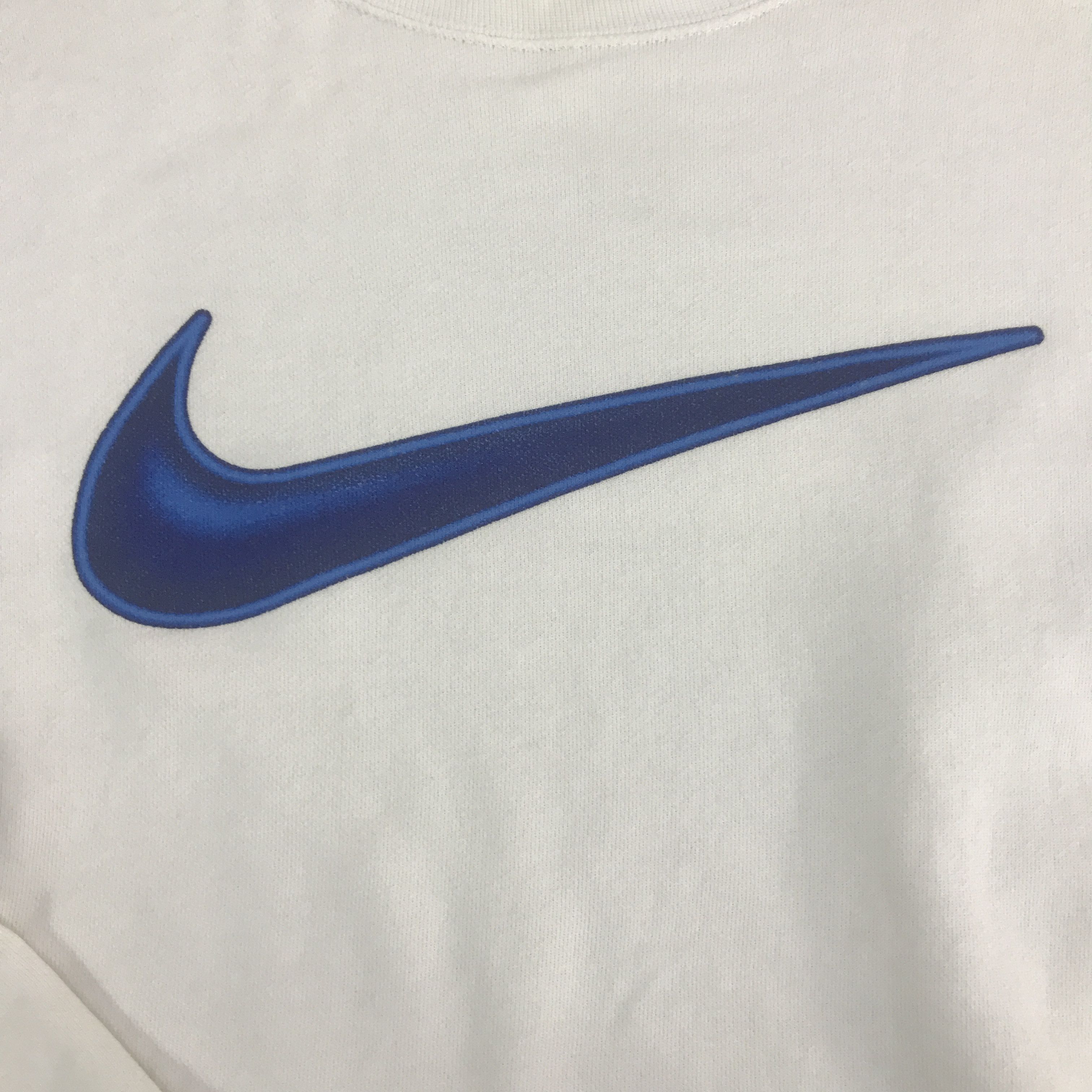 Nike 90s NIKE BIG LOGO DISTRESSED SWEATSHIRT K127B8 Size US M / EU 48-50 / 2 - 11 Thumbnail