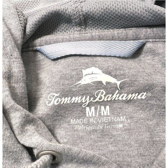 Tommy Bahama Tommy Bahama Mens Gray Island Henley Lightweight Long Sleeve Size US M / EU 48-50 / 2 - 5 Thumbnail