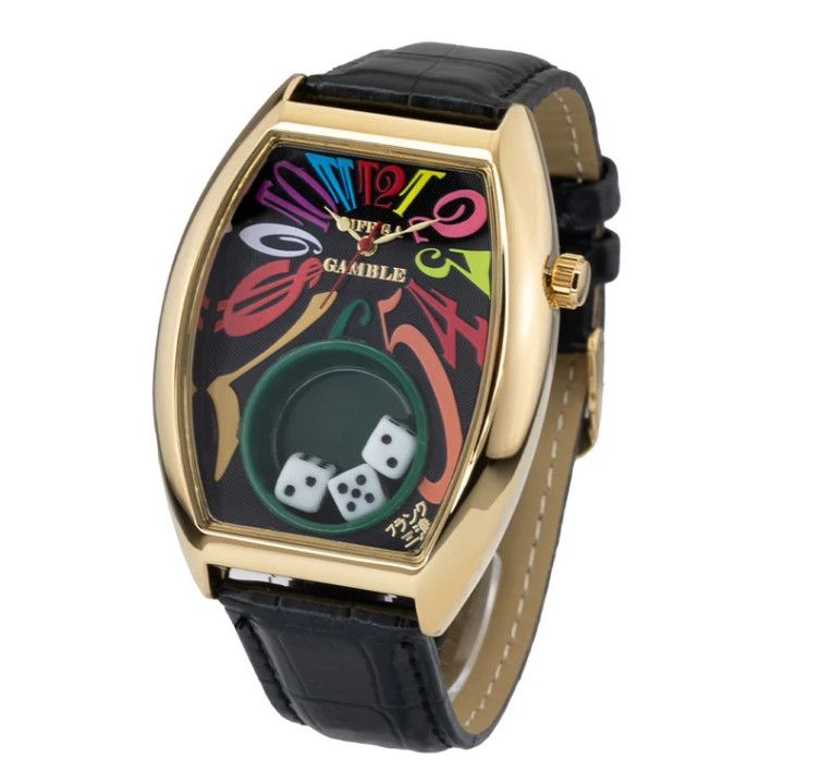 Other Frank Miura Gamble Watch King Macau Dice gold rainbow black Size ONE SIZE - 1 Thumbnail
