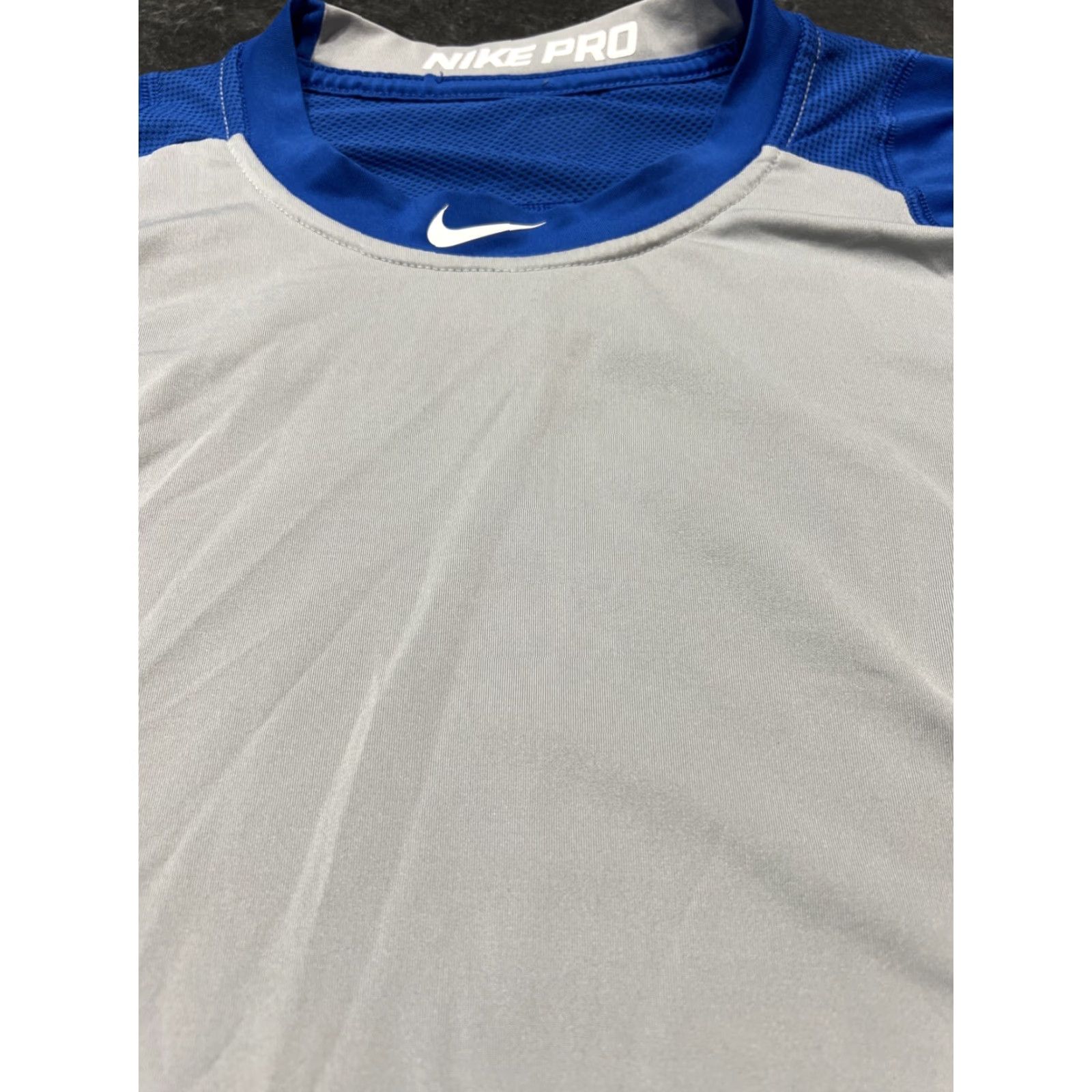 Nike Nike Pro MLB Men’s Medium Blue Dri-FIT Baseball Shirt Pullover 3/4 Sleeve Activewear Size US M / EU 48-50 / 2 - 6 Thumbnail