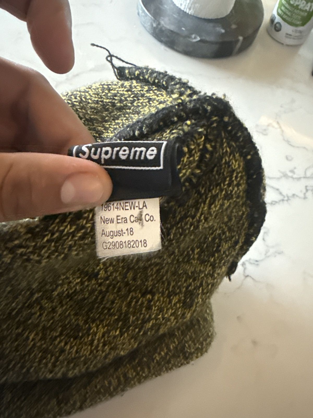 Supreme Supreme Beanie new era Size ONE SIZE - 2 Thumbnail